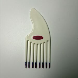 Vintage Goody Lift Comb Hair Pick Blue White Purple Color Dip 90s